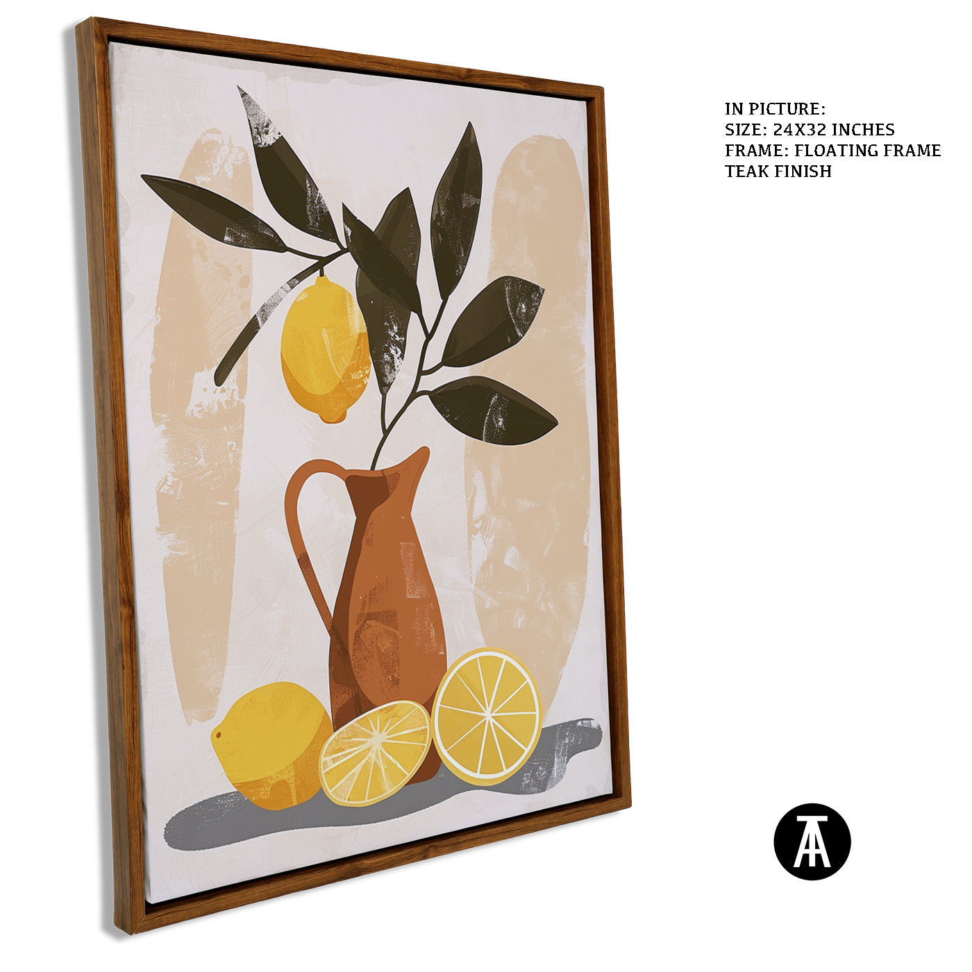 Artwork in Floating Frame