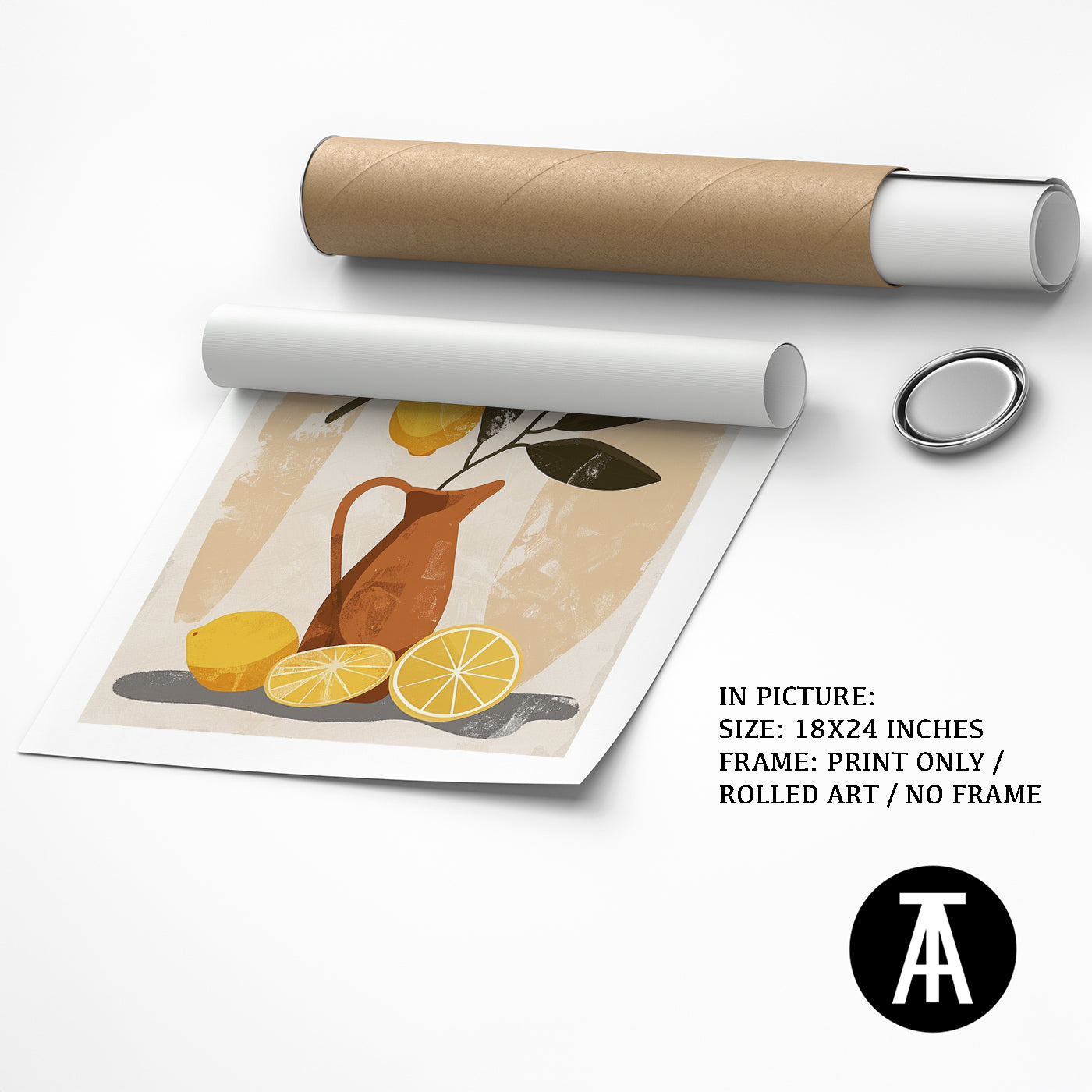 Artwork as Print Only or Rolled Art