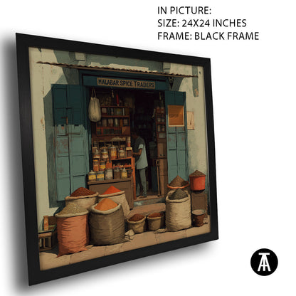 Artwork in Black Frame