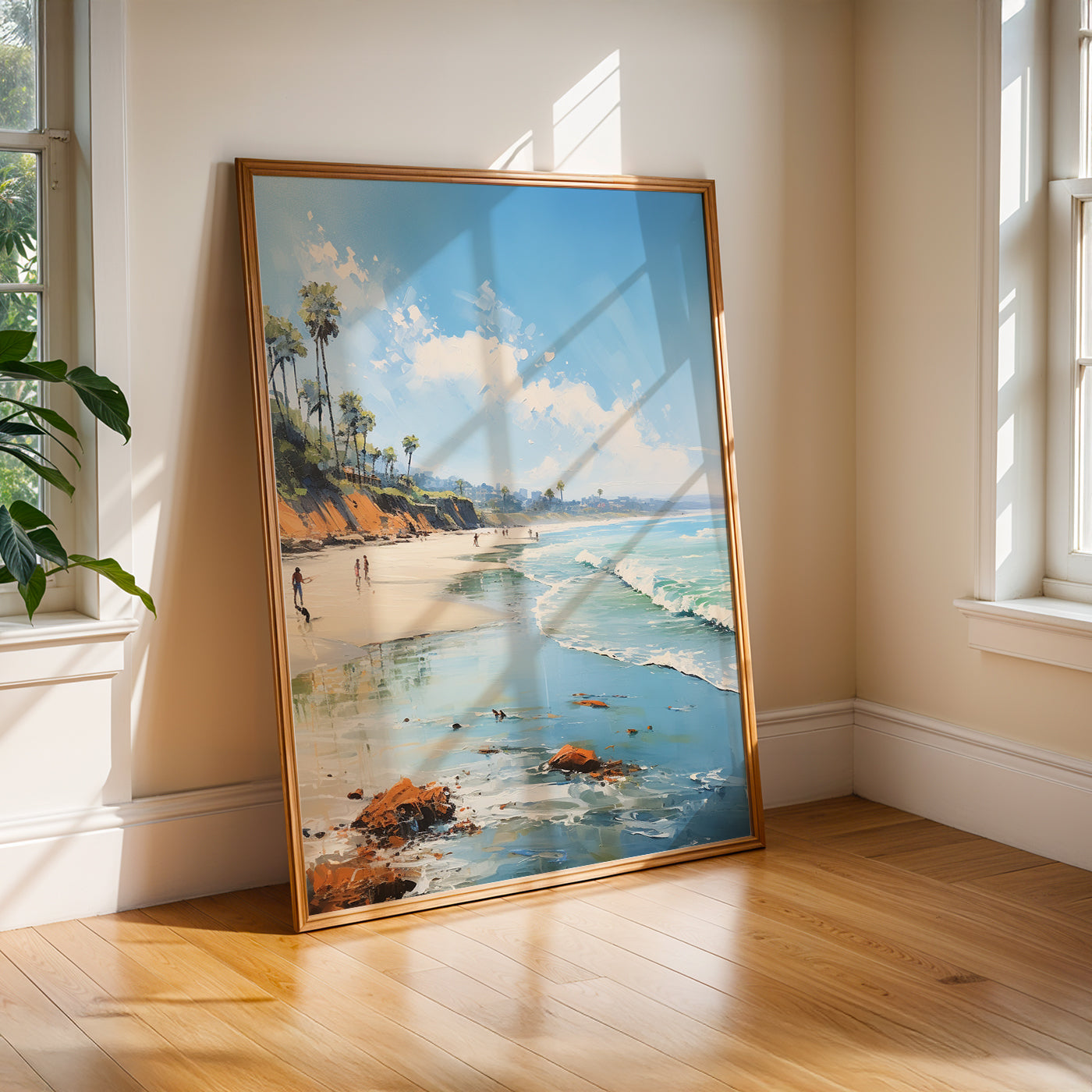 California Painting in a Lifestyle Setting