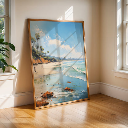 California Painting in a Lifestyle Setting