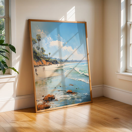 California Painting in a Lifestyle Setting