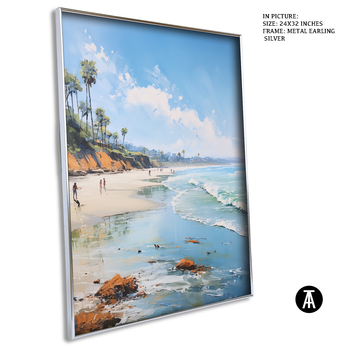 Artwork in Black Frame