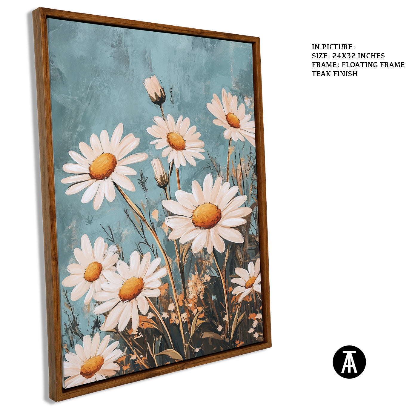 Artwork in Floating Frame