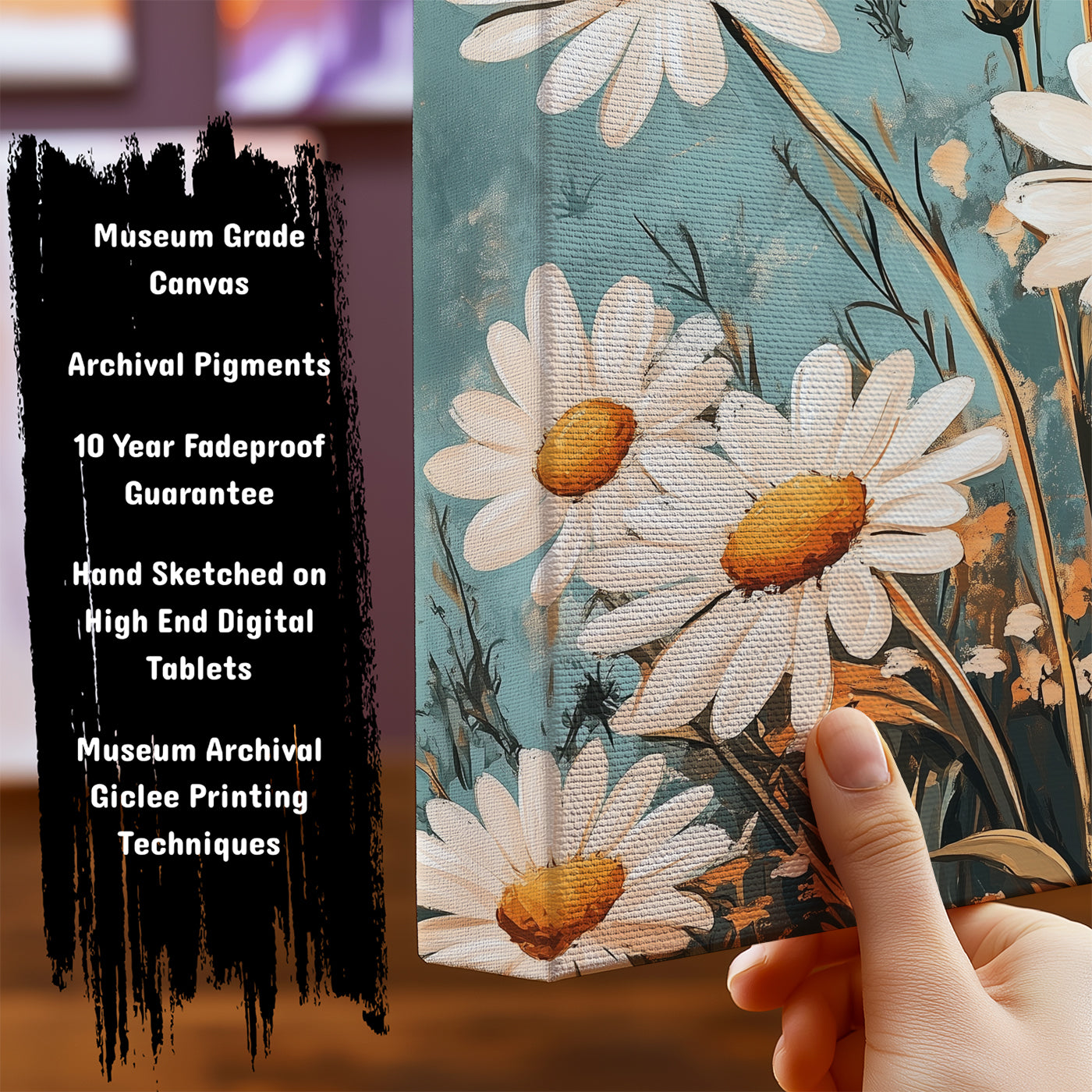 Information about Floral Botanical Canvas Art Print