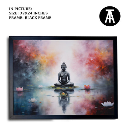Artwork in Metal Earling Silver Frame