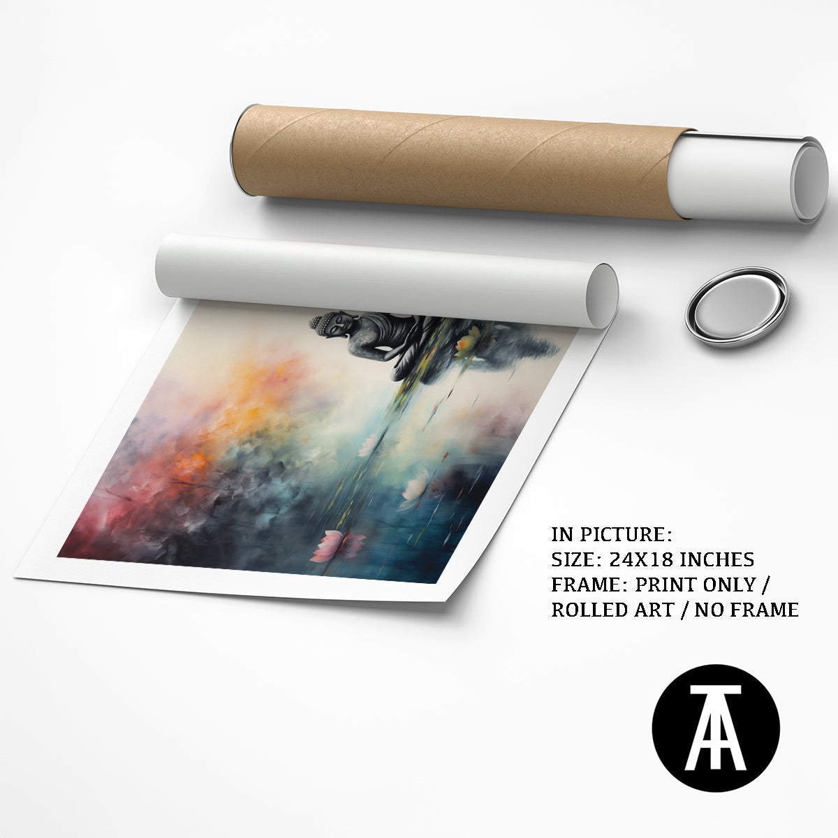 Artwork as Print Only or Rolled Art