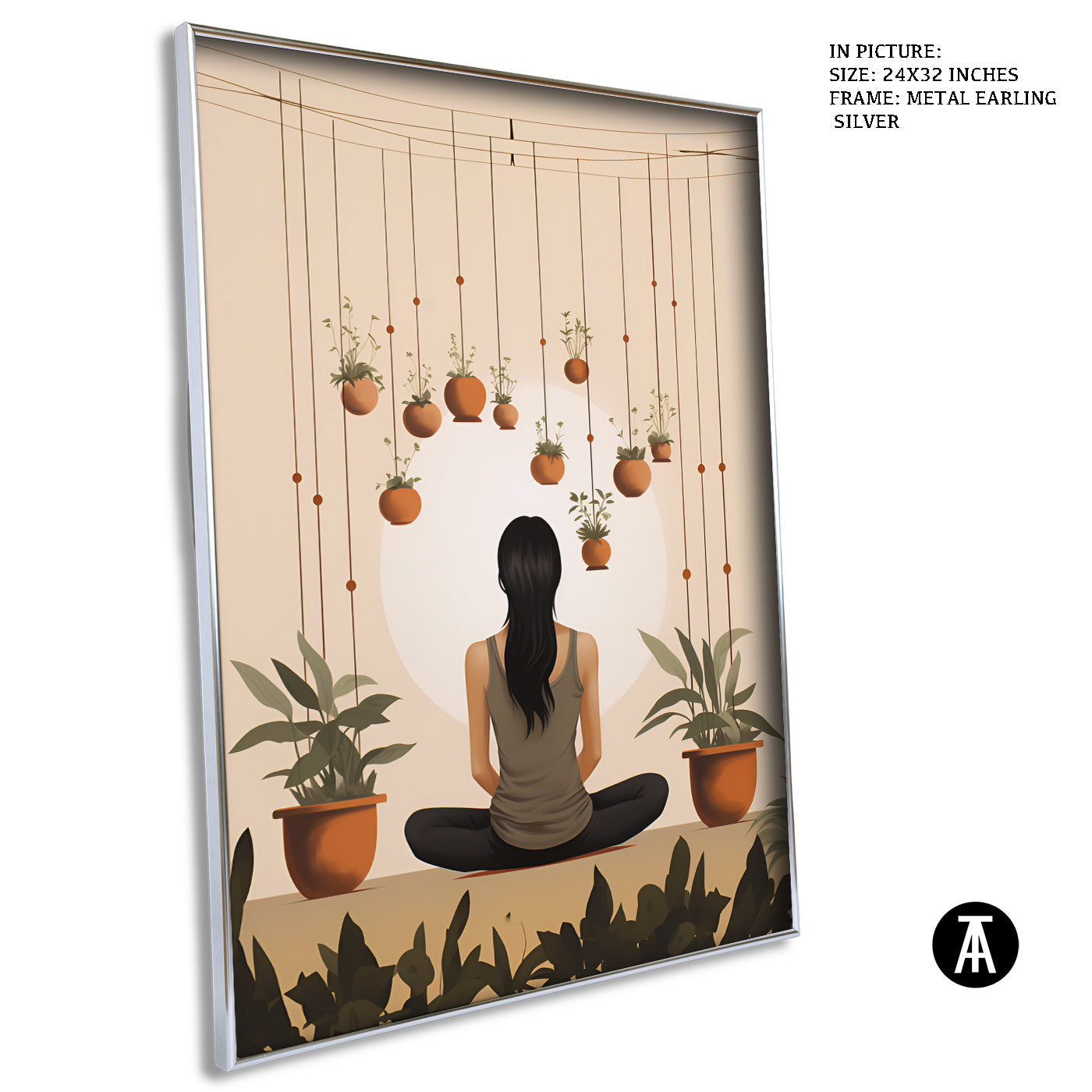 Artwork in Black Frame