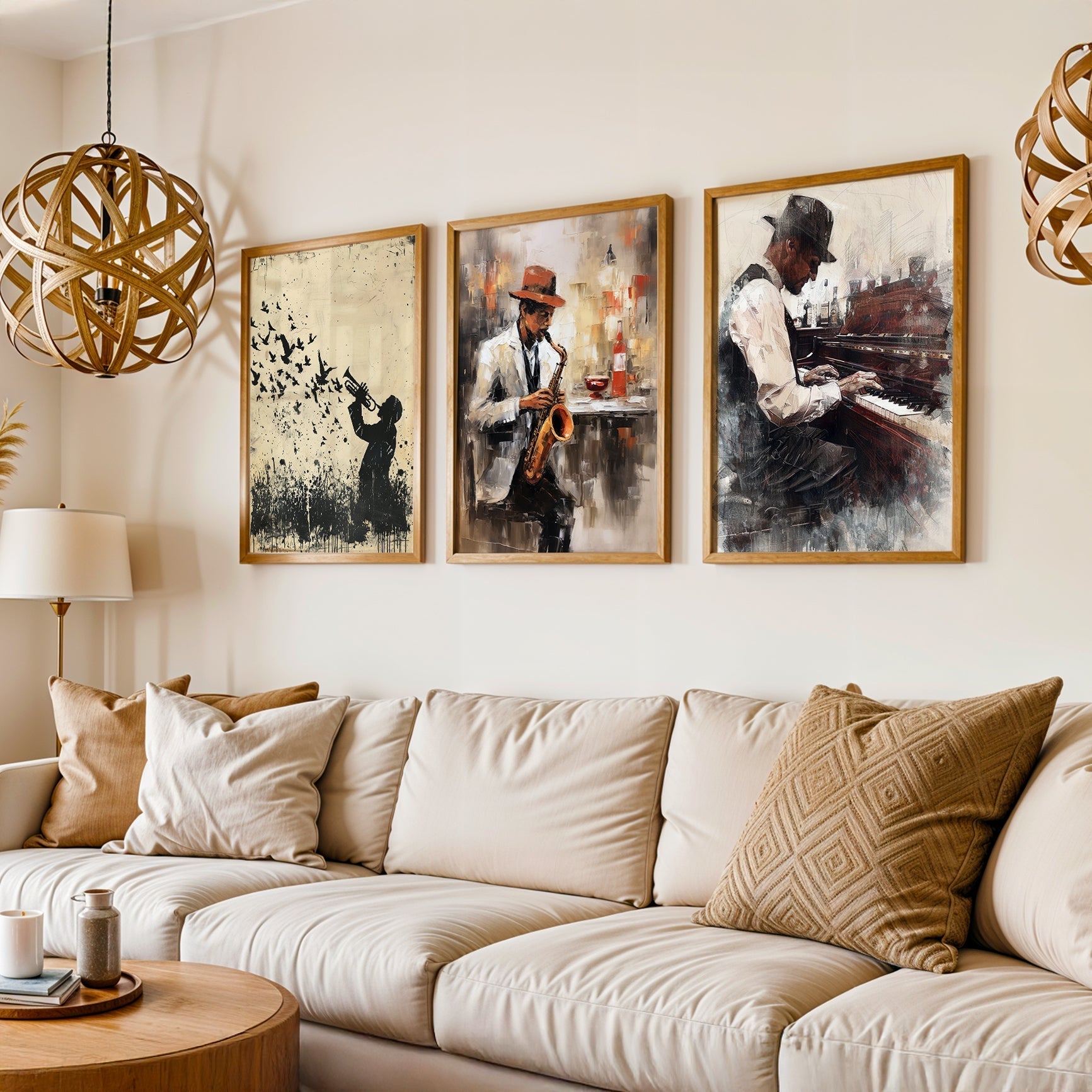 Gallery Wall Set in Lifestyle Setting