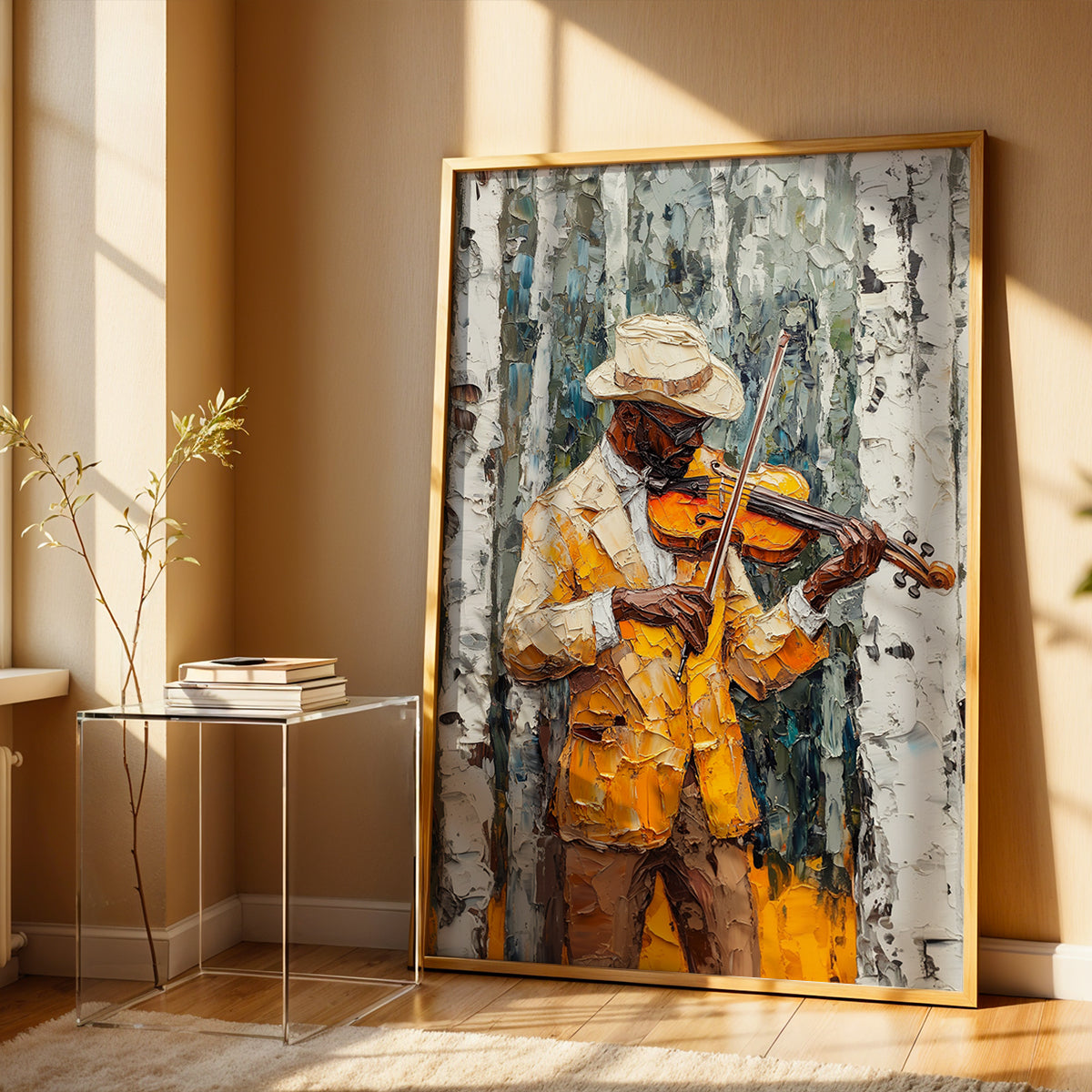 Limited Edition Painting in a Lifestyle Setting