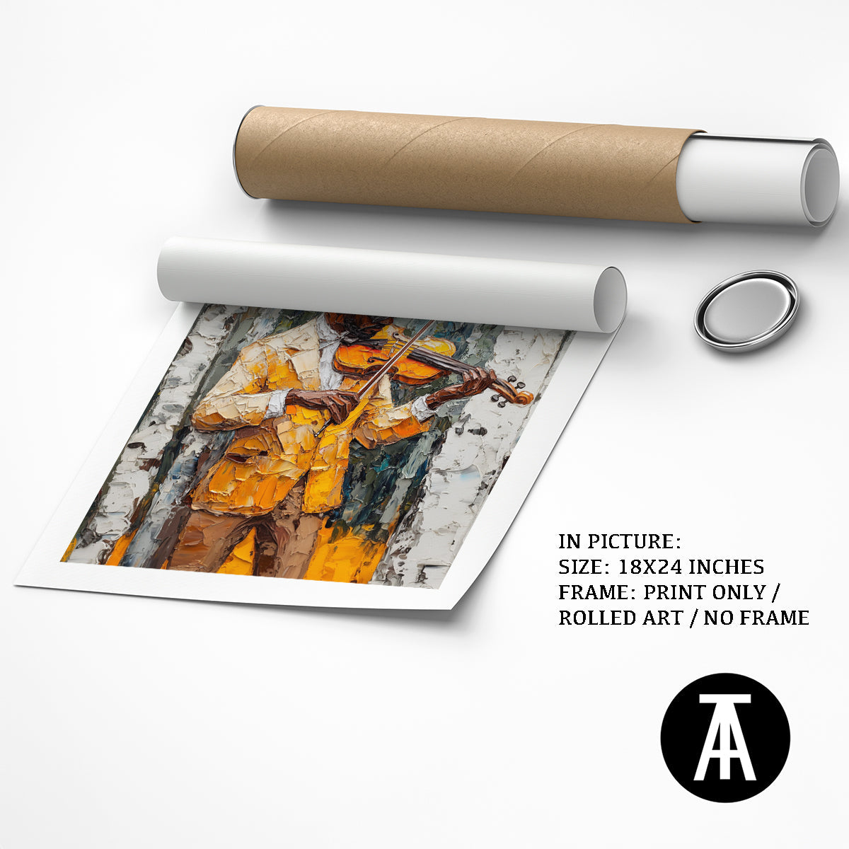 Artwork as Print Only or Rolled Art