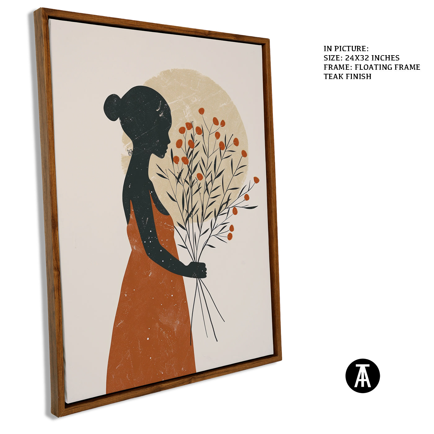 Artwork in Floating Frame