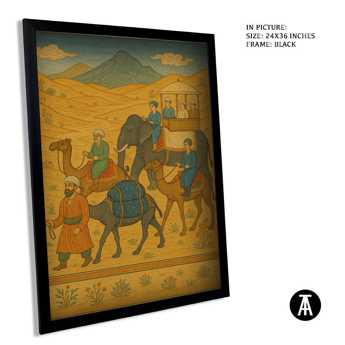 Artwork in Black Frame