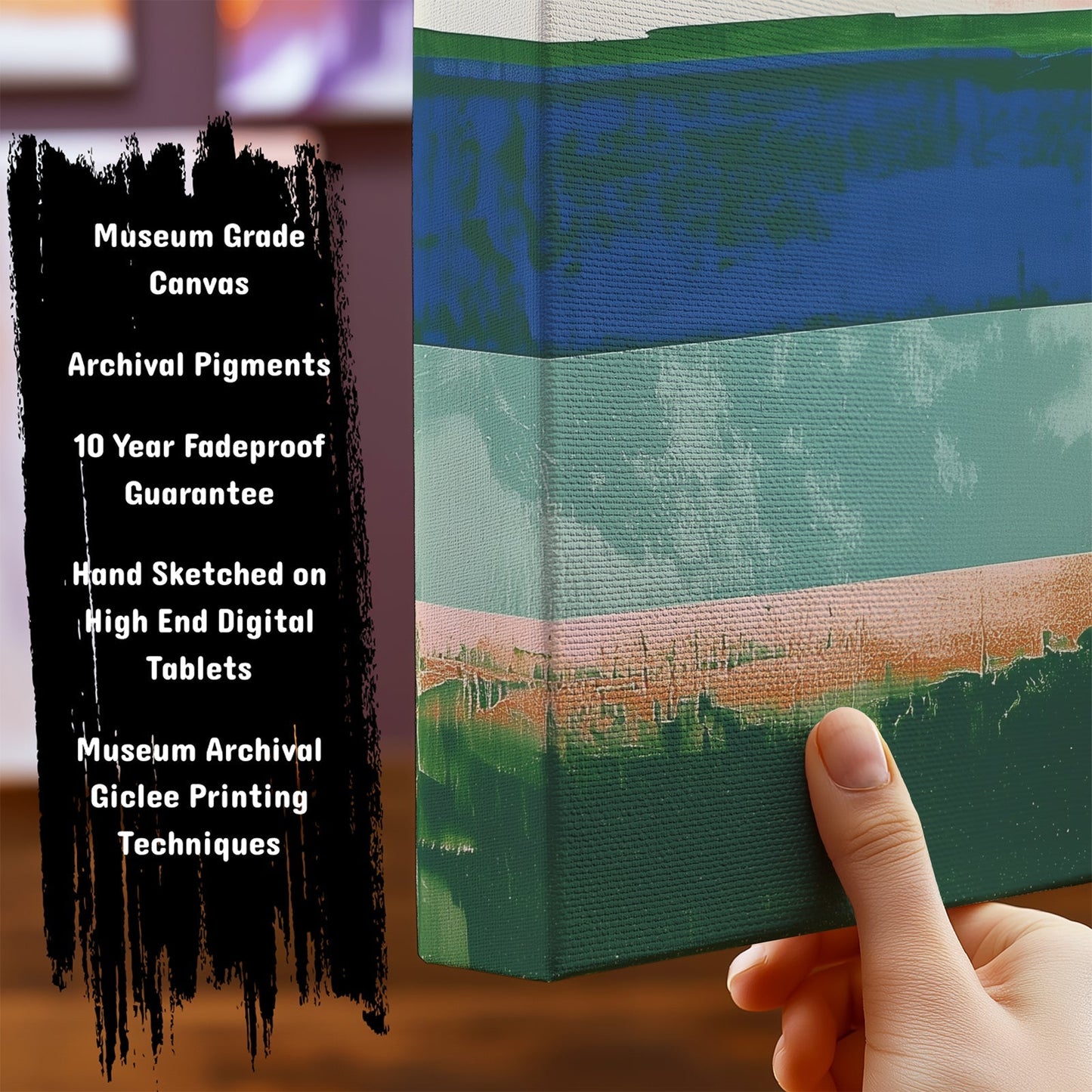 Important Features of our Abstract ArtworksMid Summer by NYC Abstract