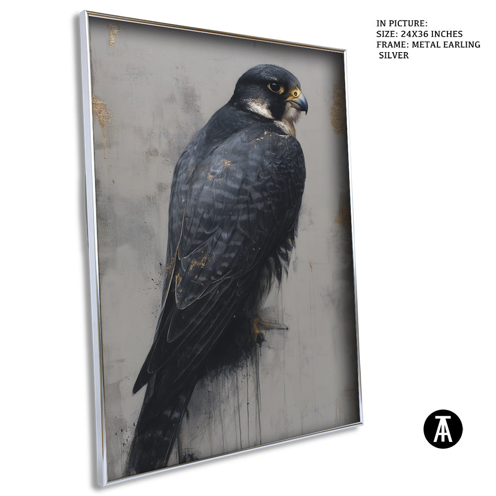 Artwork in Metal Earling Silver Frame