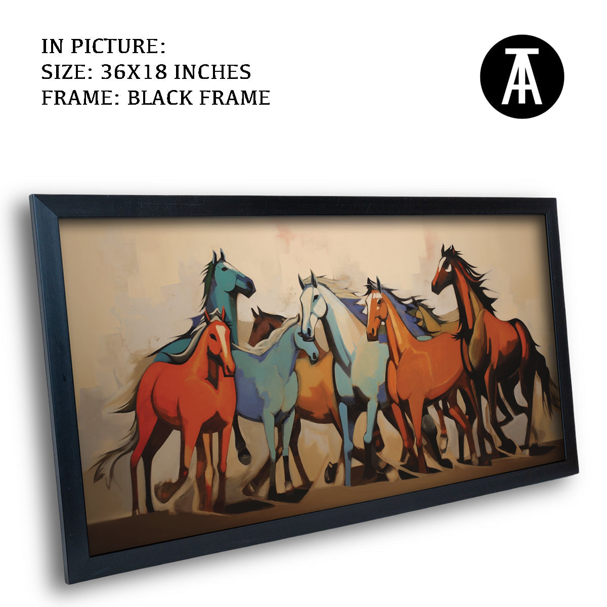 Artwork in Metal Earling Silver Frame
