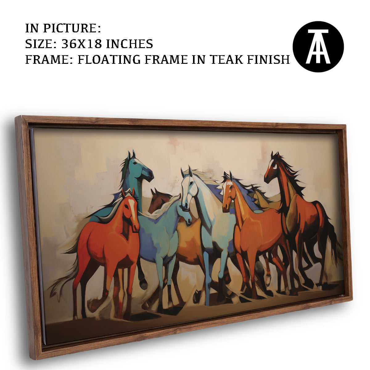 Artwork in Floating Frame