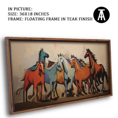 Artwork in Floating Frame