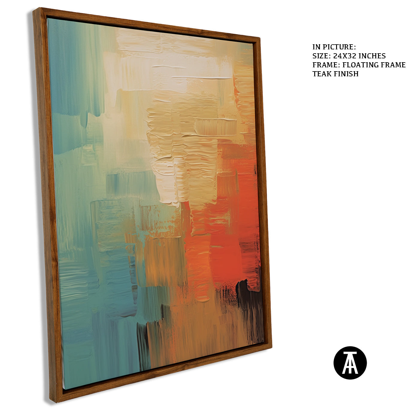 Artwork in Floating Frame