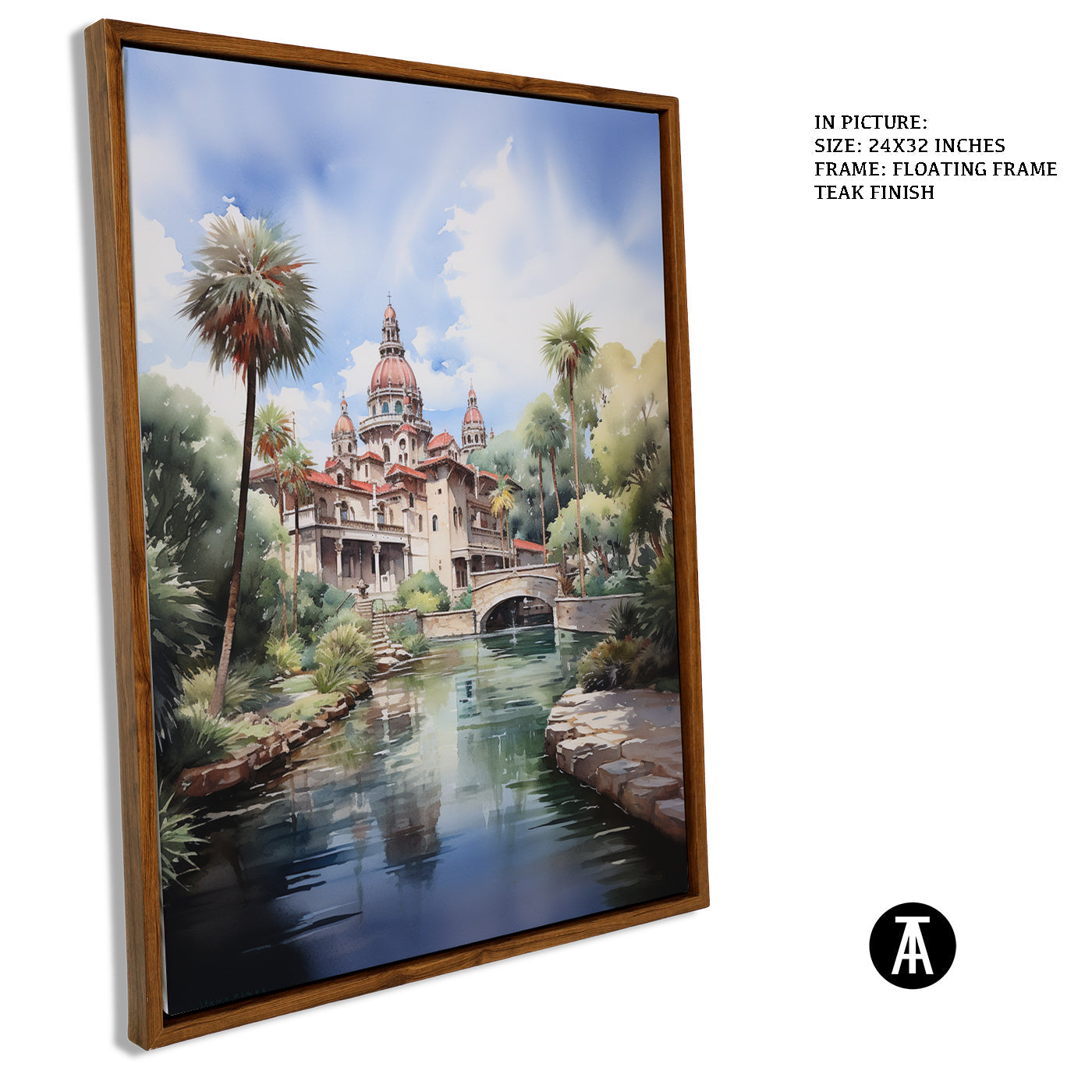 Artwork in Floating Frame