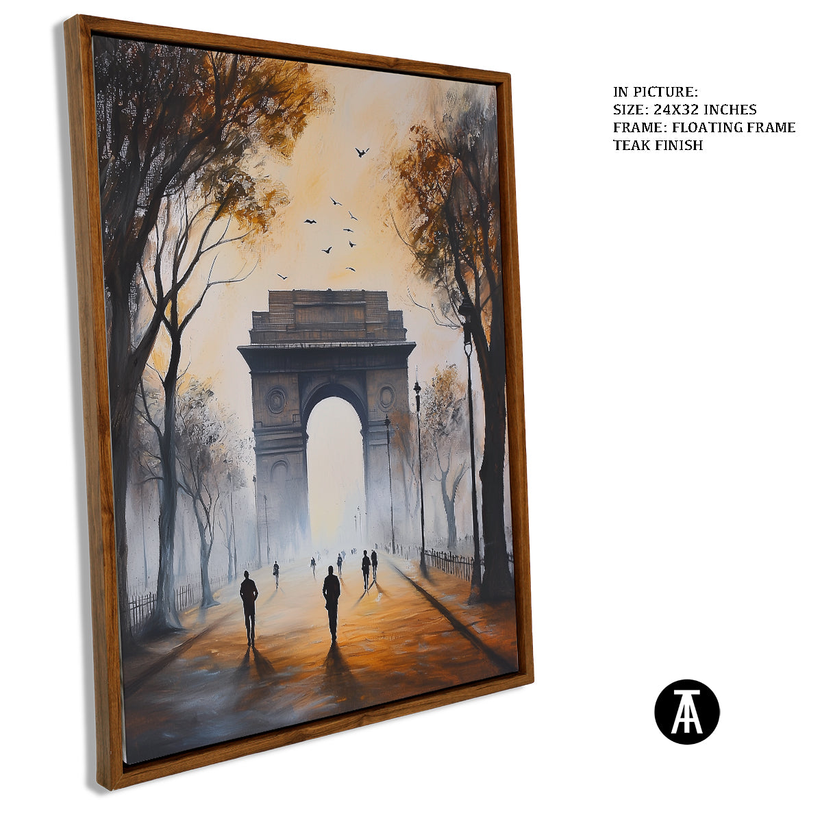 Artwork in Floating Frame
