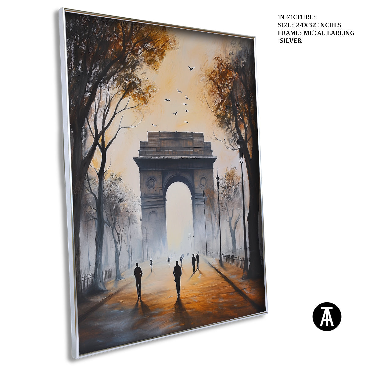 Artwork in Black Frame