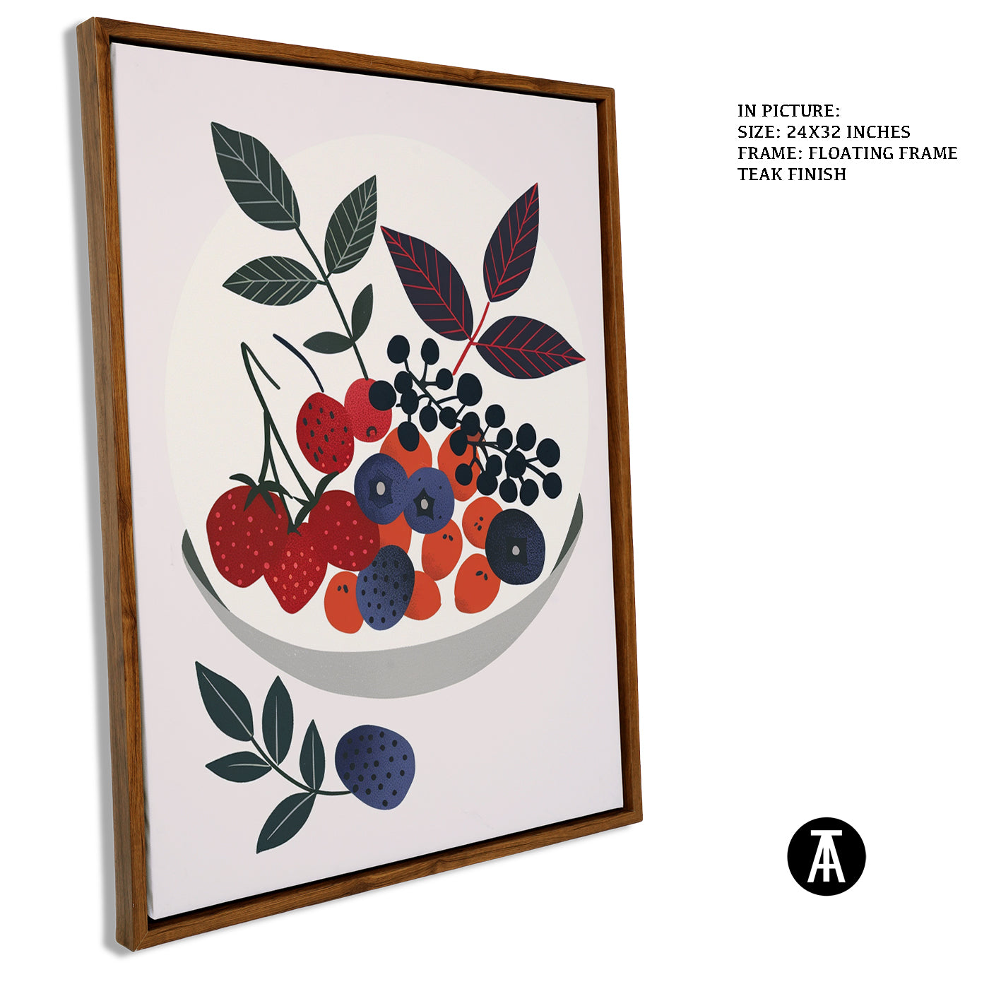 Artwork in Floating Frame