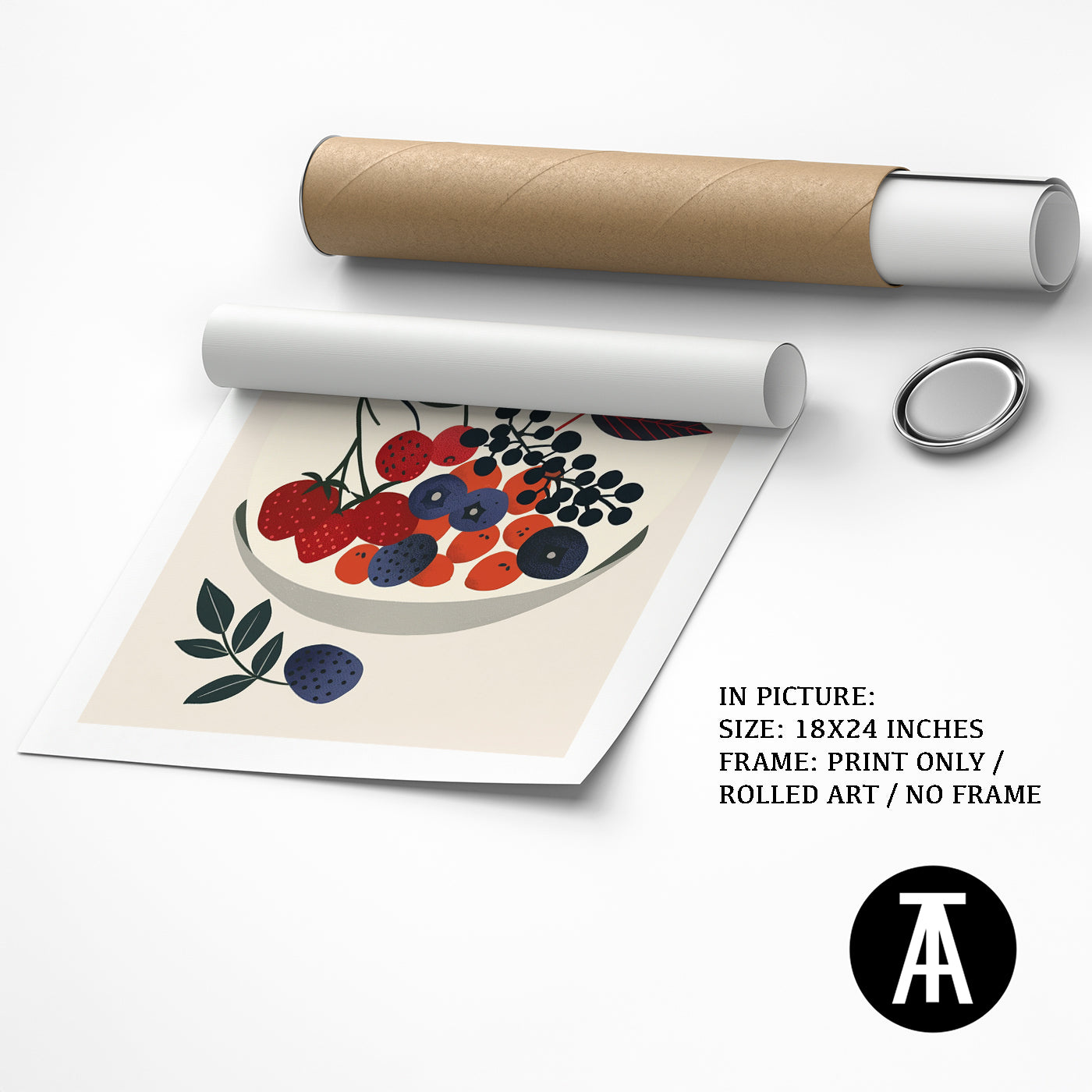 Artwork as Print Only or Rolled Art