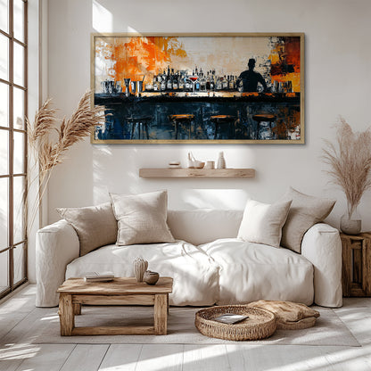 Modern Art in a Lifestyle Setting