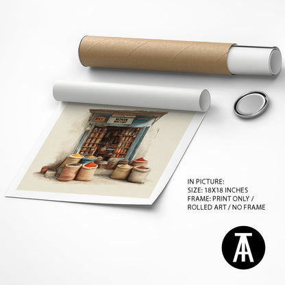 Artwork as Print Only / Rolled Art