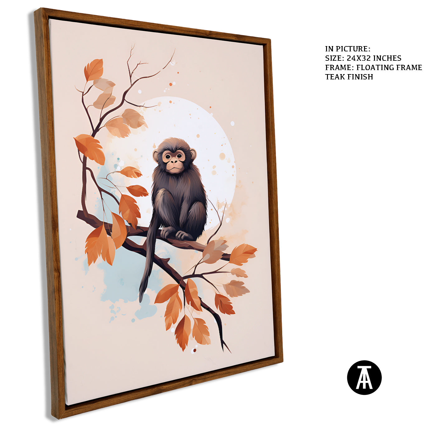 Artwork in Floating Frame