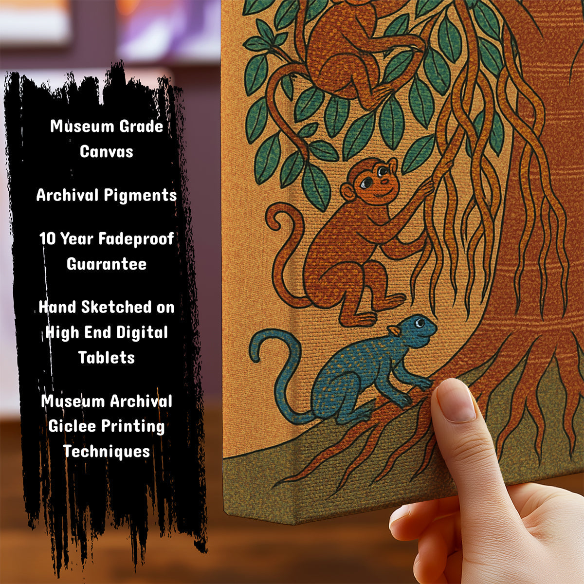 Information about Indian Art Canvas Art Print