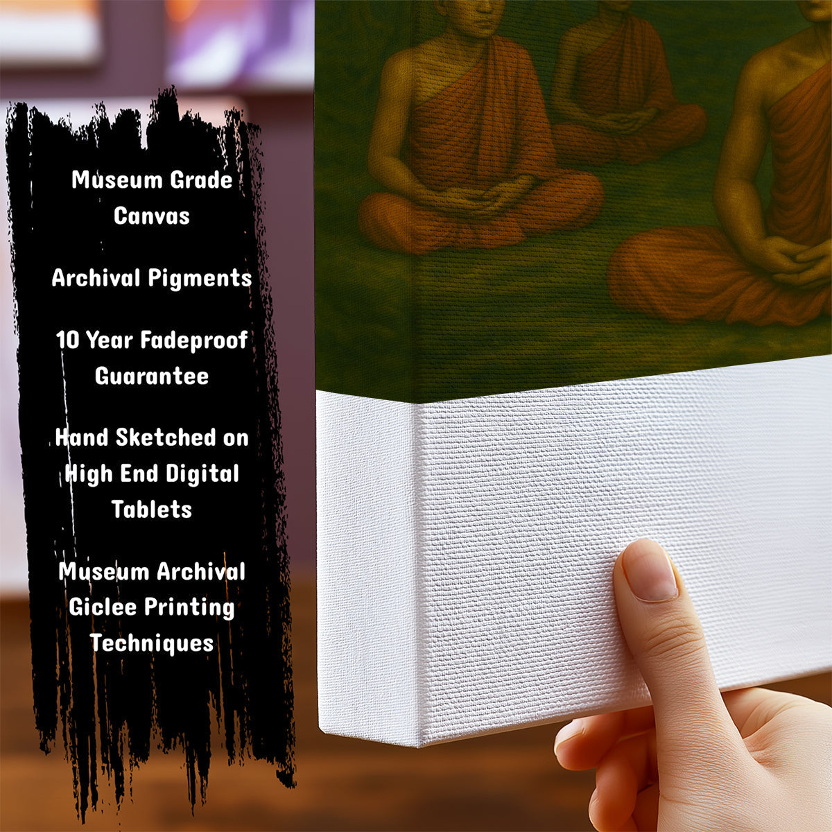 Information about Indian Art Canvas Art Print
