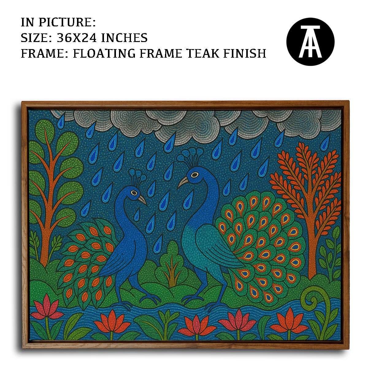 Artwork in Floating Frame