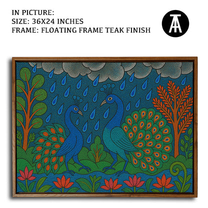 Artwork in Floating Frame