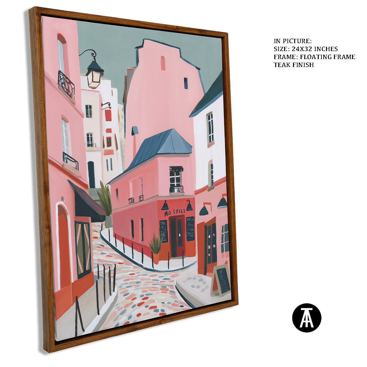 Artwork in Floating Frame