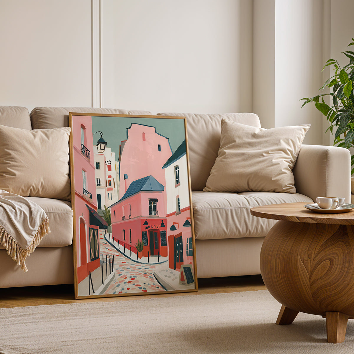 Canvas Art  in a Lifestyle Setting