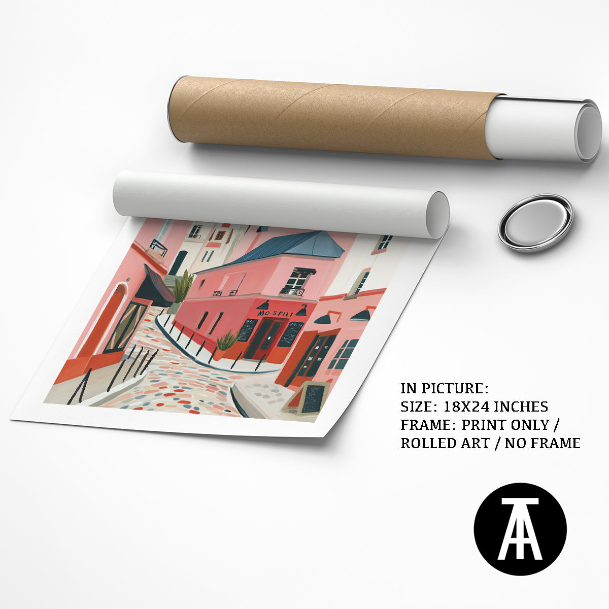 Artwork as Print Only or Rolled Art