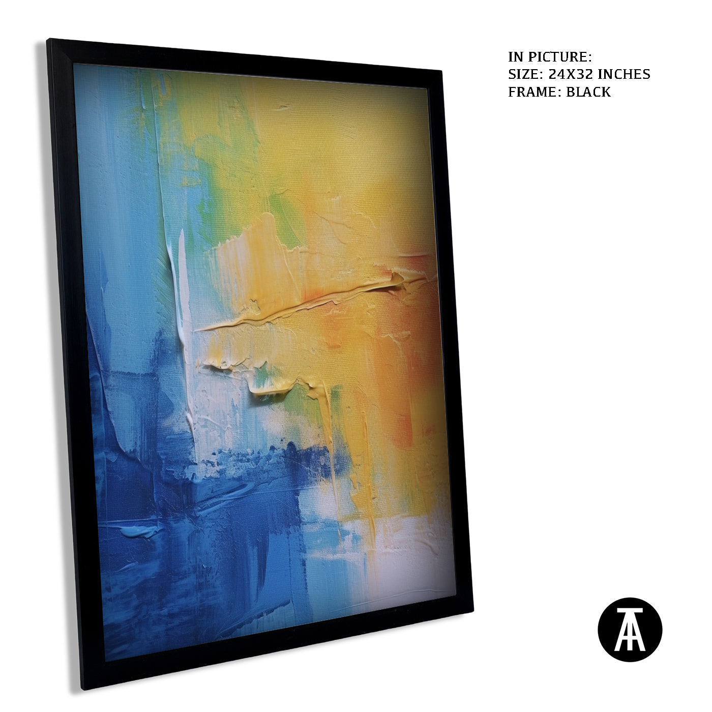 Artwork in Metal Earling Silver Frame