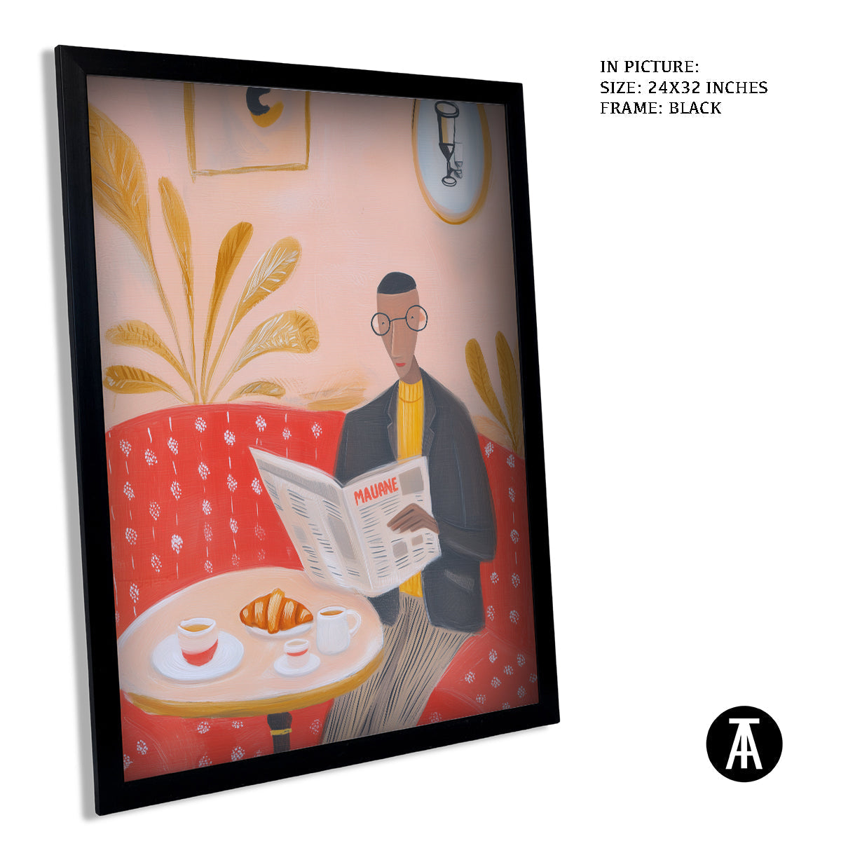 Artwork in Black Frame