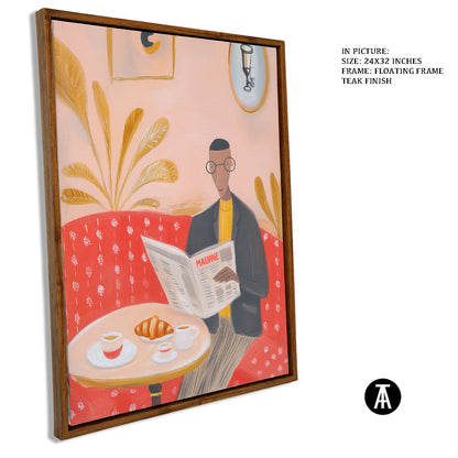 Artwork in Floating Frame