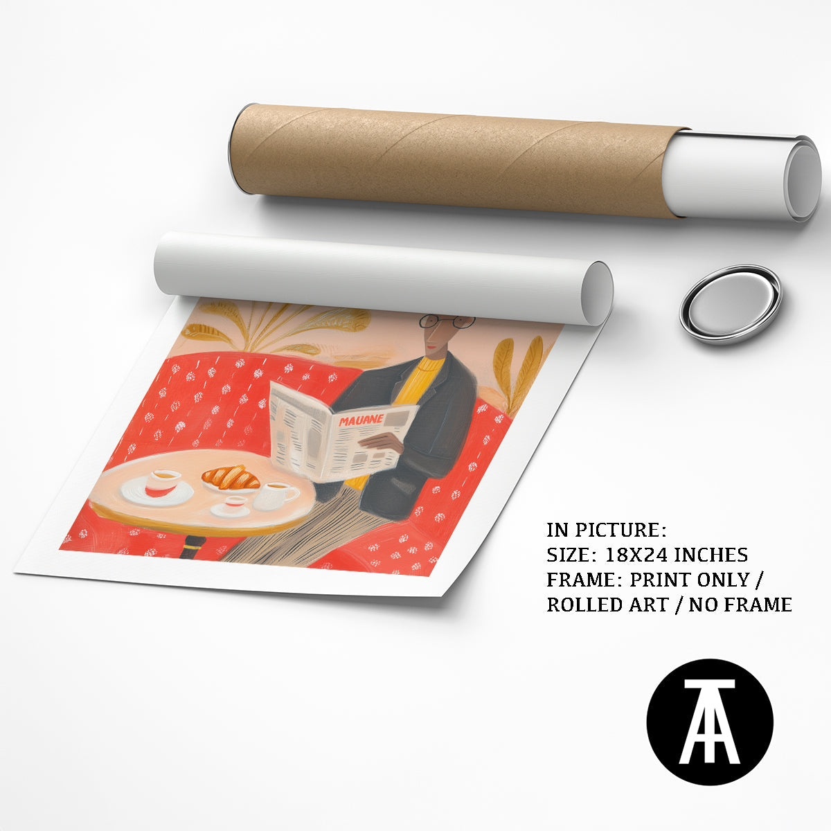 Artwork as Print Only or Rolled Art