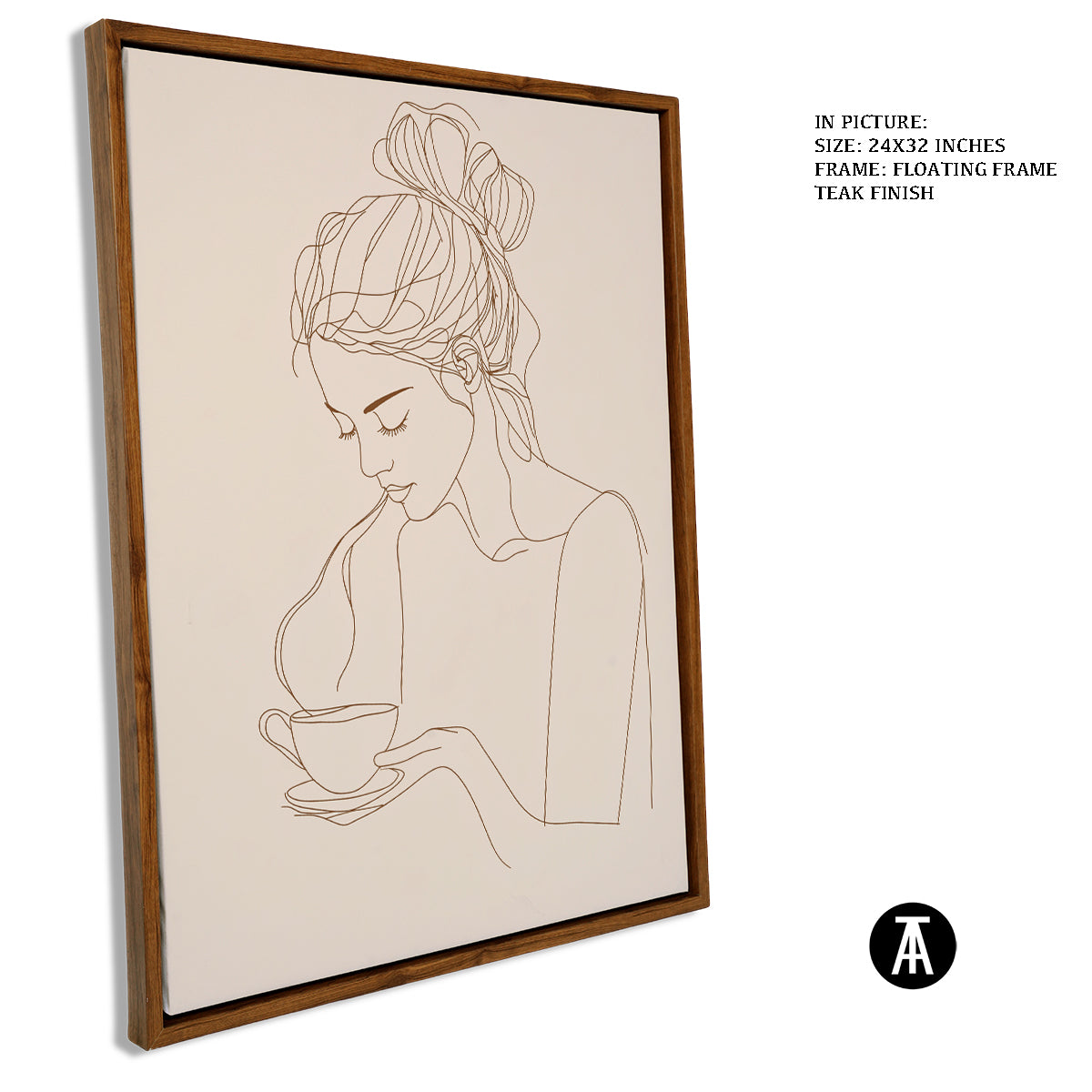 Artwork in Floating Frame