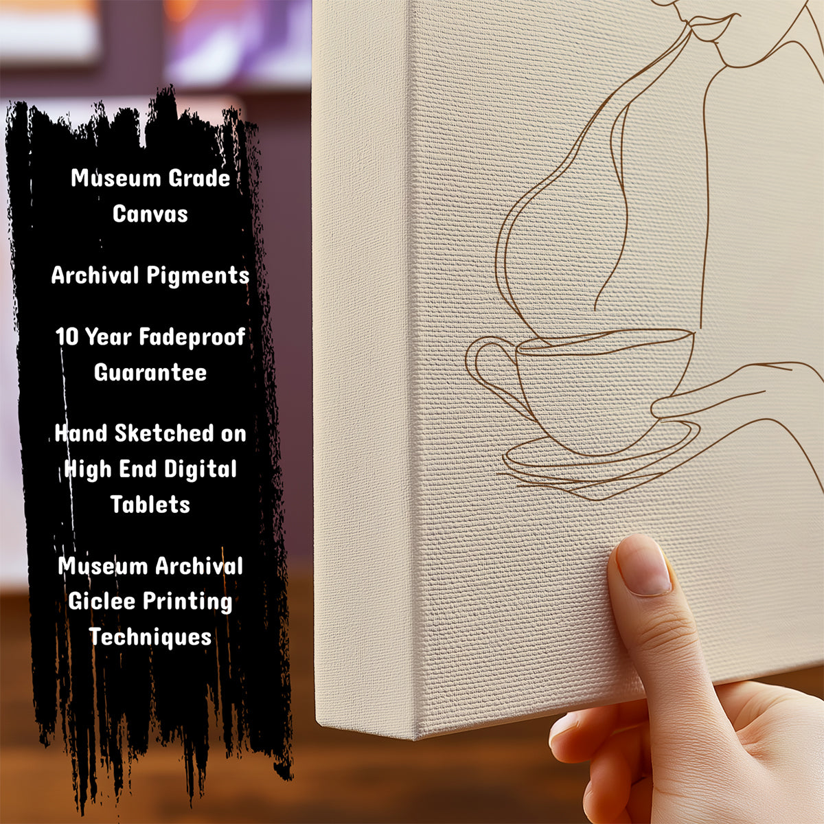 Information about Minimalist Canvas Art Print