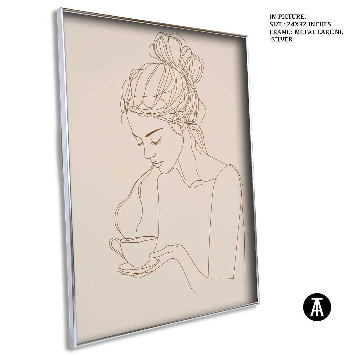 Artwork in Black Frame