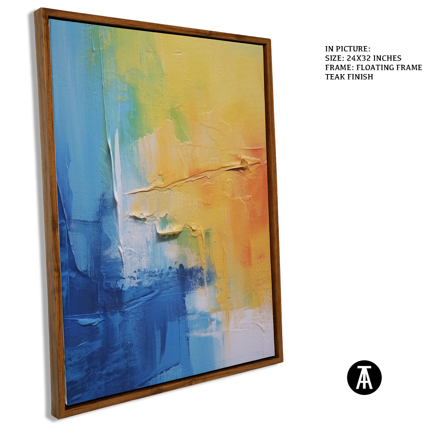 Artwork in Floating Frame