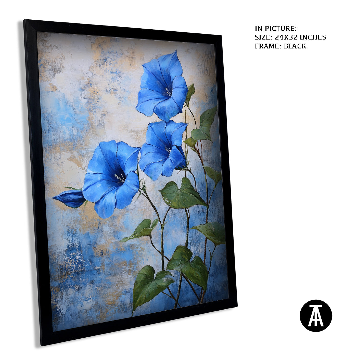 Artwork in Metal Earling Silver Frame