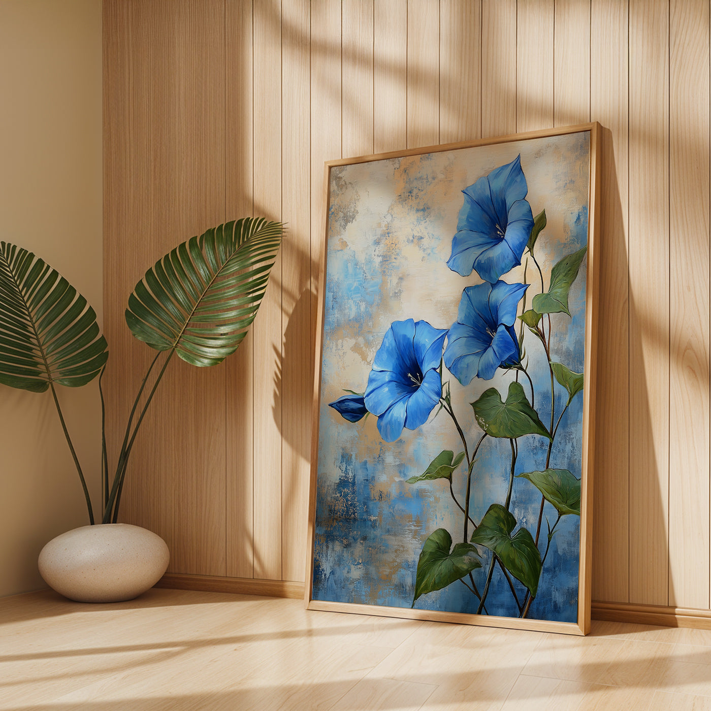 Floral Painting in a Lifestyle Setting