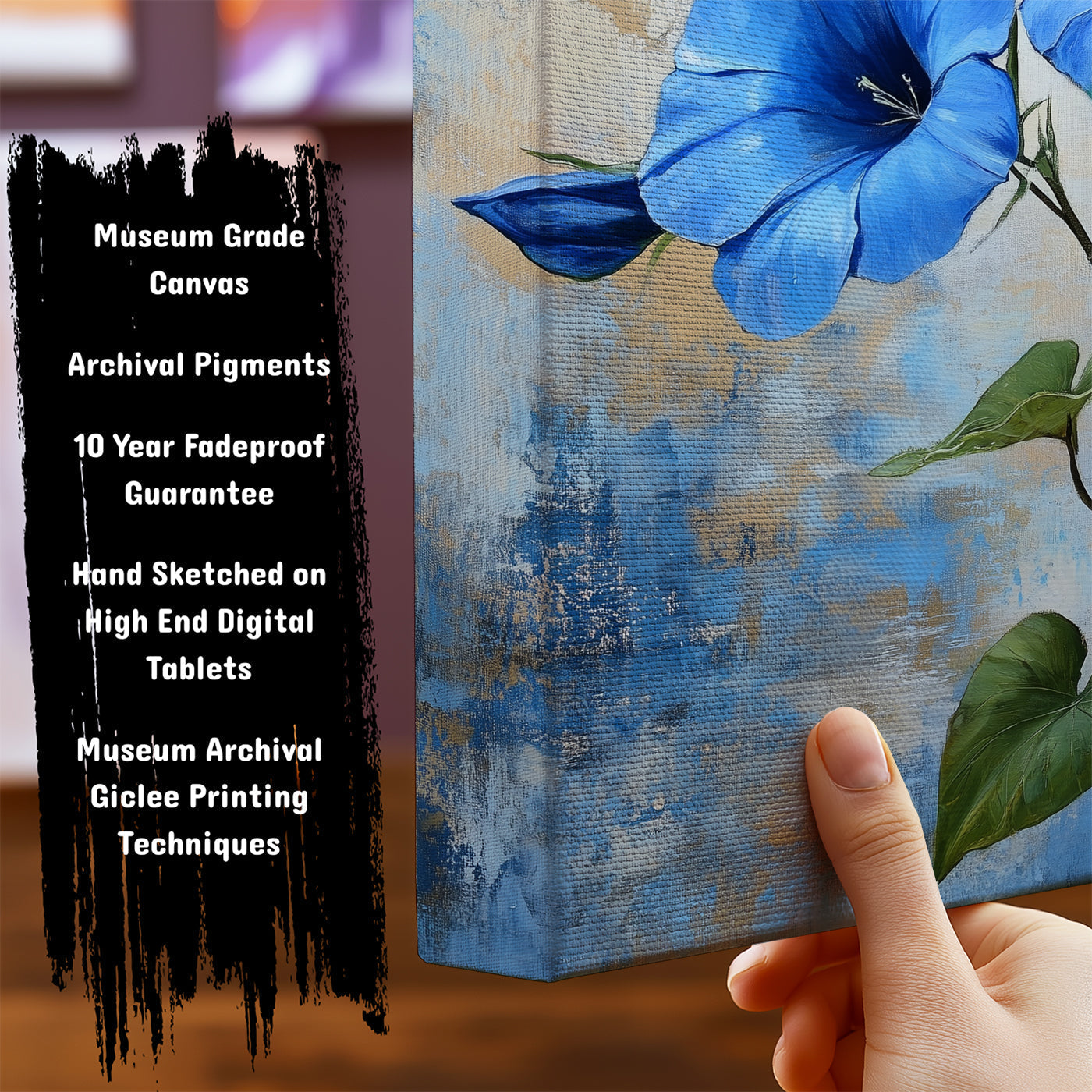 Information about Floral Botanical Canvas Art Print