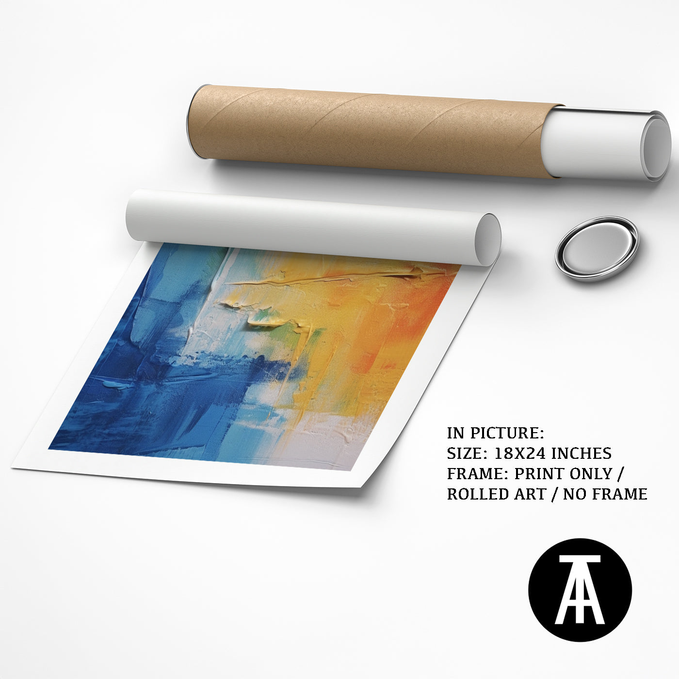 Artwork as Print Only or Rolled Art
